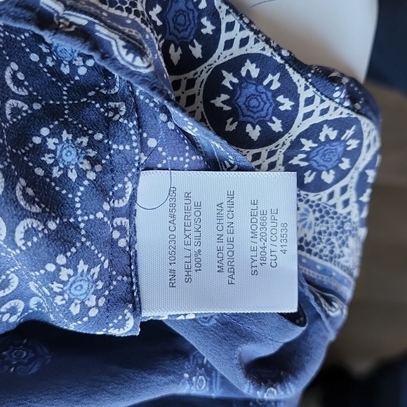 Joie Silk Floral Top - Picture 6 of 6